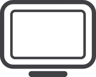 elektronik bilgisayar simgesi vektör resimleme