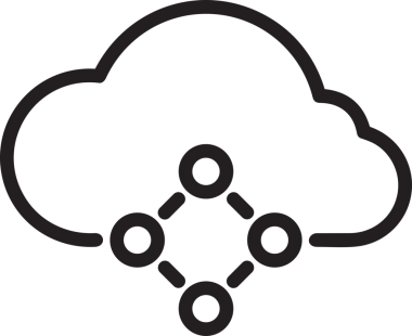 elektronik bilgisayar simgesi vektör resimleme