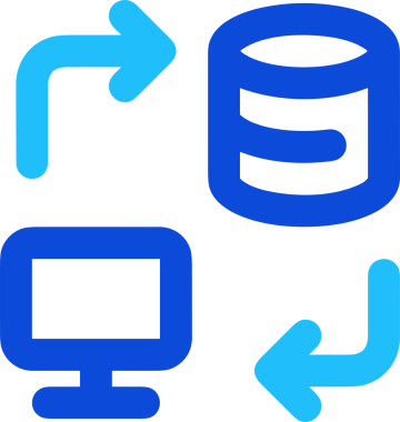 elektronik bilgisayar simgesi vektör resimleme