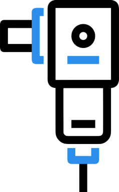 elektronik bilgisayar simgesi vektör resimleme