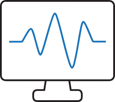 elektronik bilgisayar simgesi vektör resimleme