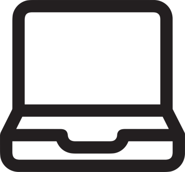 elektronik bilgisayar simgesi vektör resimleme