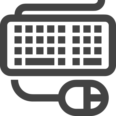 elektronik bilgisayar simgesi vektör resimleme