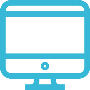 elektronik bilgisayar simgesi vektör resimleme