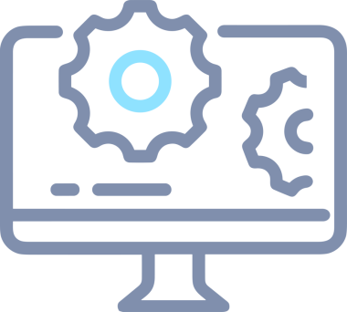 elektronik bilgisayar simgesi vektör resimleme