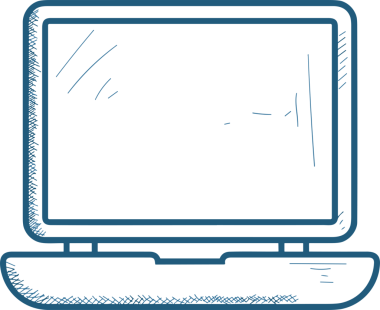 elektronik bilgisayar simgesi vektör resimleme