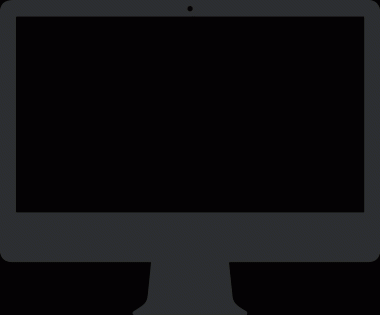 elektronik bilgisayar simgesi vektör resimleme