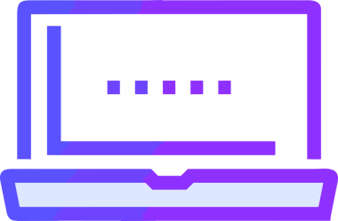 elektronik bilgisayar simgesi vektör resimleme