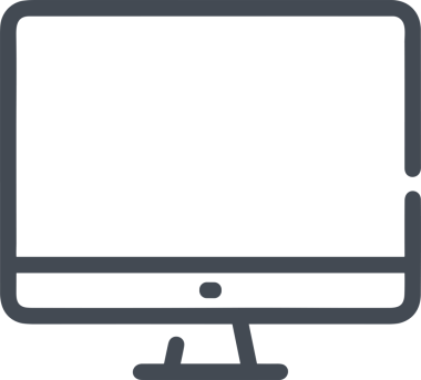 elektronik bilgisayar simgesi vektör resimleme