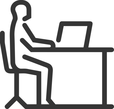 elektronik bilgisayar simgesi vektör resimleme