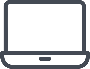 elektronik bilgisayar simgesi vektör resimleme