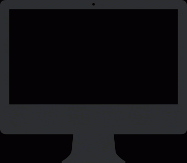 elektronik bilgisayar simgesi vektör resimleme