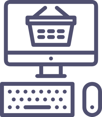 elektronik bilgisayar simgesi vektör resimleme
