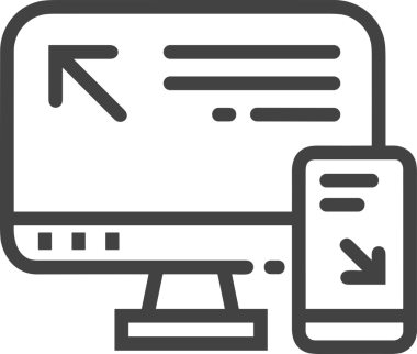 elektronik bilgisayar simgesi vektör resimleme