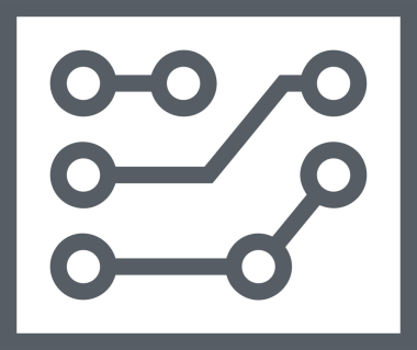elektronik bilgisayar simgesi vektör resimleme