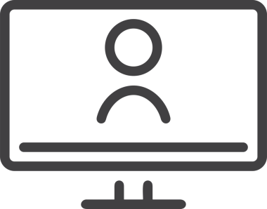 elektronik bilgisayar simgesi vektör resimleme