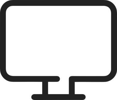 elektronik bilgisayar simgesi vektör resimleme