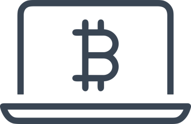 elektronik bilgisayar simgesi vektör resimleme