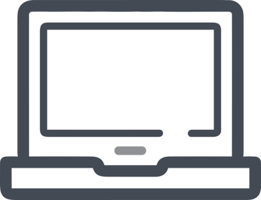 elektronik bilgisayar simgesi vektör resimleme