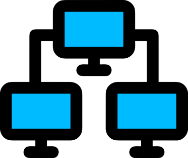 elektronik bilgisayar simgesi vektör resimleme