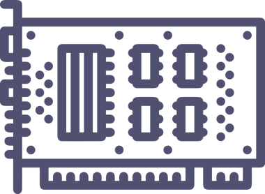 elektronik bilgisayar simgesi vektör resimleme