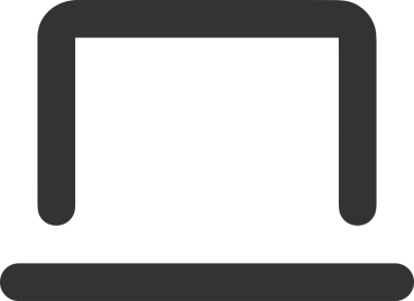 elektronik bilgisayar simgesi vektör resimleme