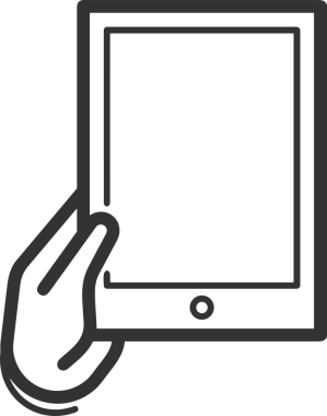 elektronik bilgisayar simgesi vektör resimleme