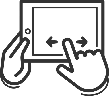 elektronik bilgisayar simgesi vektör resimleme