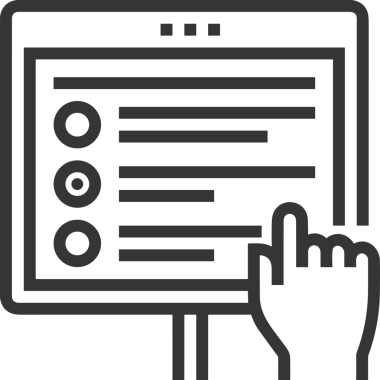 elektronik bilgisayar simgesi vektör resimleme