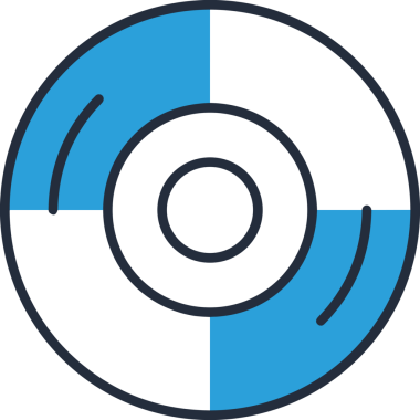 elektronik bilgisayar simgesi vektör resimleme