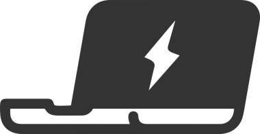 elektronik bilgisayar simgesi vektör resimleme