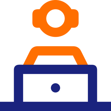 elektronik bilgisayar simgesi vektör resimleme