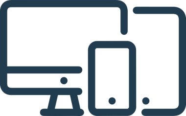 elektronik bilgisayar simgesi vektör resimleme