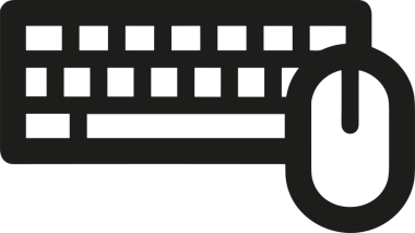 elektronik bilgisayar simgesi vektör resimleme