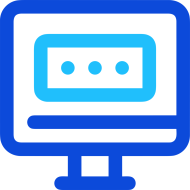 elektronik bilgisayar simgesi vektör resimleme