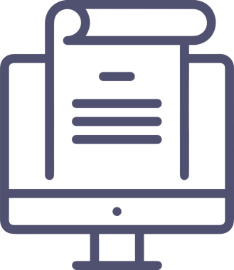 elektronik bilgisayar simgesi vektör resimleme