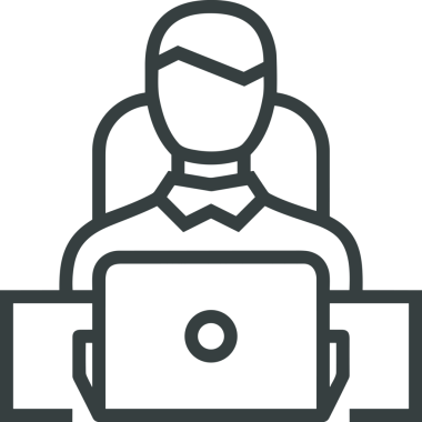 elektronik bilgisayar simgesi vektör resimleme