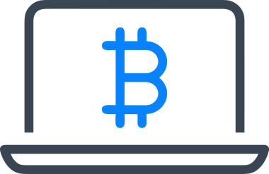 elektronik bilgisayar simgesi vektör resimleme