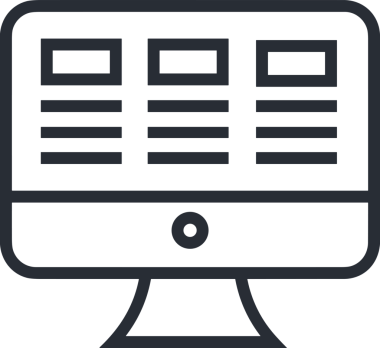 elektronik bilgisayar simgesi vektör resimleme