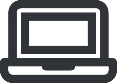 elektronik bilgisayar simgesi vektör resimleme