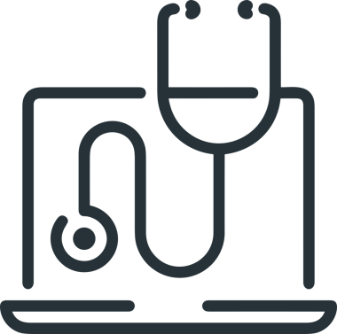 elektronik bilgisayar simgesi vektör resimleme