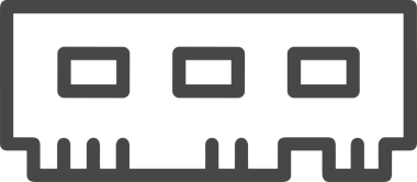 elektronik bilgisayar simgesi vektör resimleme