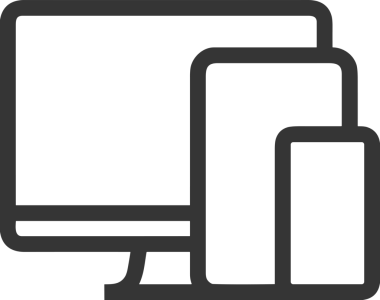 elektronik bilgisayar simgesi vektör resimleme