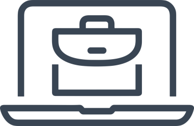 elektronik bilgisayar simgesi vektör resimleme