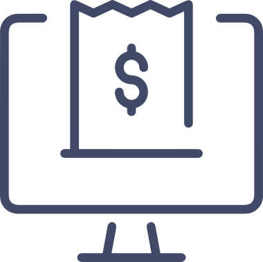 elektronik bilgisayar simgesi vektör resimleme