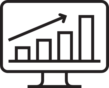 elektronik bilgisayar simgesi vektör resimleme