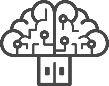 elektronik bilgisayar simgesi vektör resimleme