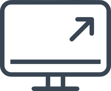 elektronik bilgisayar simgesi vektör resimleme