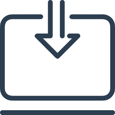 elektronik bilgisayar simgesi vektör resimleme