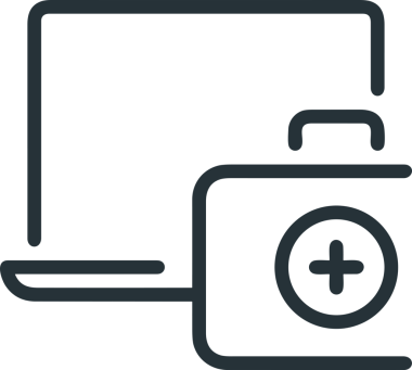 elektronik bilgisayar simgesi vektör resimleme